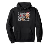 I Teach The Smartest Cookies Christmas Gingerbread Kids Boys Pullover Hoodie