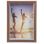 Out of the Blue Copper Effect Plastic Photo Frame with Copper Edge, Ideal for Most Beautiful and Beautiful Memories with Favourite Image, 10 x 15 cm