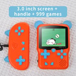 Mini Console De Jeu Vidéo Portable Rétro Pour Enfants, 999 Jeux Classiques Intégrés, Cadeau Idéal