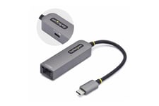 StarTech.com 2.5GbE USB-C to Ethernet Adapter - nätverksadapter - USB-C 3.2 Gen 1 / Thunderbolt 3 - 10M/100M/1G/2.5 Gigabit Ethernet + USB-C 3.2 Gen 1