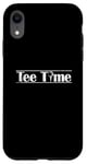 Coque pour iPhone XR Tee-Shirt Time Break Golf