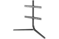 sur pied pour meuble / TV Stand Design Table Top - Dark/Anthracite - Orientable 180 - VESA 400 - 32/70'''' - Pour TV OLED, QLED, LED max 40kgs - Hauteur reglable - Support de barre de son - Gestion des cables - Rembourrage anti-rayures.