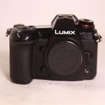 Panasonic Used Lumix G9 Mirrorless Camera Body Black