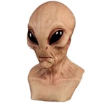 Halloween Alien Latex Mask Huva Cosplay Festdekor Kostym Prop