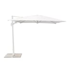 Parasol California 3 x 4 MT Basculante Avec Pôle Latérale Blanc E5057B