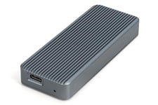 DIGITUS boîtier Externe M.2 - USB 3.2 Gen2x2 Type-C - 20 Gbit/s - Supporte Les SSD NVMe jusqu'à 8 TB - pour Les SSD 2230/2242/2260/2280 - Boîtier en Aluminium - Gris