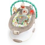 DISNEY BABY Transat Winnie l'Ourson, Cale tete ergonomique amovible, Vibratio...