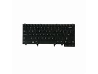 Dell 2804V, Keyboard, Dell, Sort, - Latitude E6230, Fransk