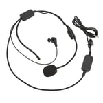 Motorcycle Helmet Bt 3.5Mm Headset Noise Reduction Earpiece With Mic Switch For