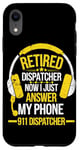 iPhone XR Retired Dispatcher Answer Phone 911 Dispatcher Emergency Case