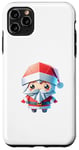 Coque pour iPhone 11 Pro Max Mignon Père Noël Origami Père Noël Papier Pliant Noël