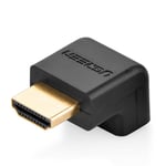 Ugreen HDMI Adapter rettvinklet - Svart