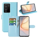 Sony Xperia 10 Iv      Pu Wallet Case    [Lightblue]