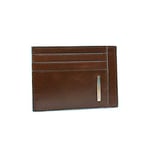 Piquadro Blue Square Porte-Carte de crédit, 0.27 liters, Marron (Mogano)