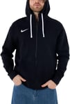 Nike Huppari Full Zip Fleece Hoodie Black CW6887 010 CW6887 010/S