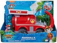 Coffret Pat Patrouille Jungle Pups Deluxe Marcus + Camion de Pompier De Luxe