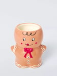 John Lewis Gingerbread Shape Scented Candle, 610g