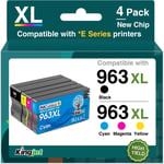 963 Xl Cartouches D'Encre Compatibles Pour Cartouche Hp 963 963Xl Multipack Pour Hp Officejet Pro 9010 9010E 9012 9012E 9020 9020E 9014 9014E 9015 9015E 9016 9019 9019E 9022 9022E 9025 9025E