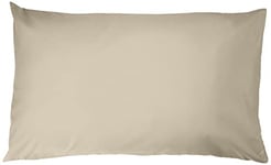 Amazon Basics Microfiber Pillowcase, Beige, 50 x 80 cm