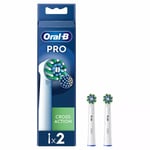 ORAL-B CROSS ACTION LOT DE 2 TETES / BROSSETTES ORIGINALES DE RECHARGE