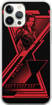 ERT GROUP Coque de téléphone Portable pour Apple Iphone 12/12 Pro Original et sous Licence Officielle Marvel Motif Black Widow 003 Parfaitement adapté à la Forme du téléphone Portable, Coque en TPU