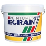 Peinture professionnelle acrylique, mat, murs et plafonds, intérieur MAT ACRYL - ECRAN 77 15 litres Noir