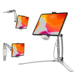 CTA Digital 2-in-1 Kitchen Mount Stand for iPad Air, iPad mini, Surface, & Other 7–12 Inch Tablets (PAD-KMS)