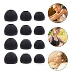 60 Pcs Silica Gel Earplugs Earphone Buds Rubber Wireless Covers