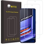 WFTE [2-Pack Screen Protector for Realme GT Neo 3,Anti-Scratch,High Transparency,Anti-fingerprint,Bubble-Free,Dust-Free Premium Tempered Glass Screen Protector For Realme GT Neo 3