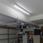 Etc-shop - Plafonnier led étanche chambre étanche éclairage de bain led lampe de garage Tube led, étanche aux jets d'eau, 1x led 22W 2000Lm blanc