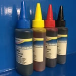 4x100ml Printer Refill Ink CANON PIXMA MG3550 MG3600 MG3650 MG 3650 3600 3550