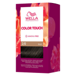 Wella Professionals Color Touch Pure Naturals 2/0 Black 130ml, Svart, 130ml