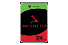 Seagate IronWolf Pro ST24000NT002 - 24 TB - HDD - 7200 rpm - SATA 6Gb/s