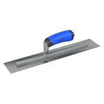 Bon 67-233 Finish Trowel - Square - Carbon Steel - 16 X 3 - Comfort Grip Handle