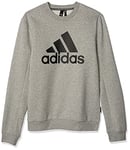 adidas M Mh Bos Crewfl Sweat-Shirt Homme, Multicolore (brgrin), S
