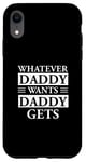 iPhone XR Kink of the Jungle Whatever Daddy Wants BDSM Kink Novelty Case