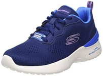 Skechers Femme air Dynamight Basket, Bleu Marine, 37 EU