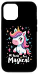 Coque pour iPhone 12/12 Pro MES FARTS SONT LA Licorne Magique Humour Magique