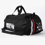 Gorilla Wear Norris Hybrid Gym Bag/backpack Black