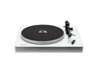 Aiwa Apx-680Bt/Wt, Beltedrevet Platespiller, Automatisk, Hvit, Metall, 33 1/3,45 Rpm, Mm Fiber