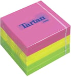 TARTAN bloc-notes repositionnable, 76 x 76 mm, Neon,