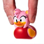 TUBBZ NS4768 Mini Amy Rose Collectible Vinyl Rubber Duck Figure-Official Sonic The Hedgehog Merchandise, One Size