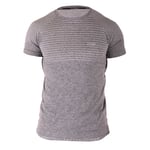 Icaniwill Seamless Grey/White T-Shirt - L