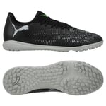 PUMA Future 8 Play TT Eclipse - Svart/Cool Light Gray/Grön - Turf (TF), storlek 40