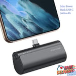 Mini Power Bank 5000mAh USB C Portable Charger, 20W PD 18W QC USB C Battery Pack