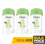 Dove Go Fresh Cucumber Stick Deodorant Antiperspirant 40ml 3-Pack