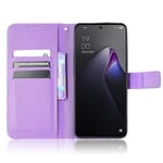 Oppo Reno 8 Pro 5g lompakkokotelo timanttikuvioinen pu-nahkainen kansi Magneettisesti suljettavalla korttipaikalla