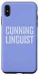 Coque pour iPhone XS Max Costume d'Halloween rusé de dernière minute pour linguiste