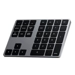 Clavier Étendu Bluetooth pour MacBook Touches raccourci MacOS Satechi Gris