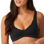 Sloggi BH ZERO Feel Lace 2.0 Bralette Svart X-Small Dam